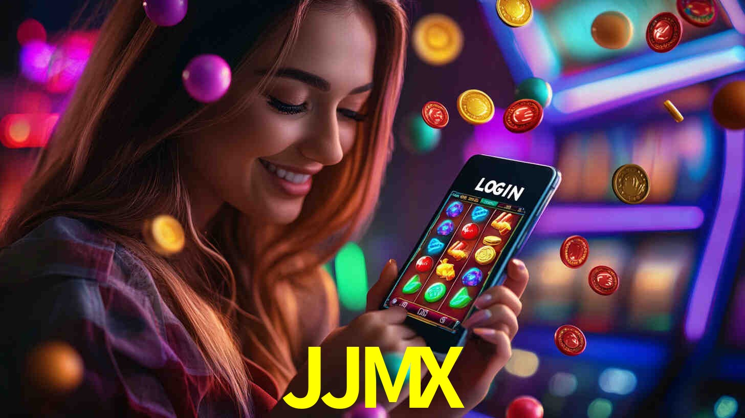 Interfaz de la app móvil JJMX en un smartphone moderno